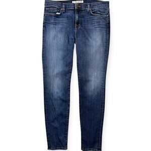 J Brand Moxie Skinny Jeans Dark Wash Stretch Denim Mid Rise Size 31